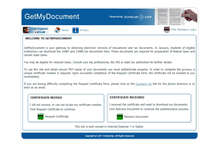Tablet Screenshot of getmydocument.com